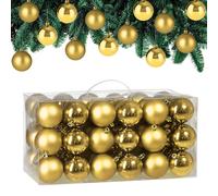Bolas de navidad Doradas para árbol Set de 54