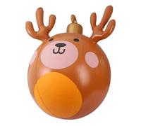 Bolas de Navidad inflables gigantes, bola de Navidad inflable grande | Bolas de Navidad inflables de 23 pulgadas, decoración de al aire libre para interior, césped, porche, patio