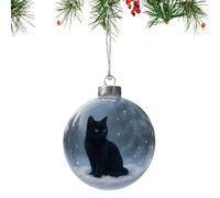 Bolas de Navidad para árbol de Navidad | Bola de gato 3D Decoración de fiesta - Ornamento colgante decoraciones navideñas, para sala de estar, dormitorio, oficina, pared, escalera, alféizar, puerta de