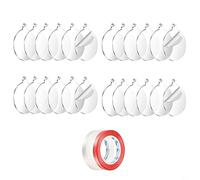Bolas de Navidad Transparentes para decoración de acrílico, Redondas, Planas para Manualidades, Bolas de Disco de Navidad acrílicas Transparentes en para decoración de árbol de Navidad