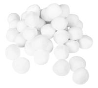 Bolas De Nieve Artificiales - PP, 2.76 Pulgadas, 30 Piezas Bola De Nieve De Navidad, Sin Peligro para Las Edades | Juegos De De Navidad Reutilizables En Interior Y Exterior, Bolas Falsas De J