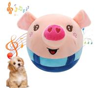 Bolas de perro lindos juguetes para perros interactivos en forma de animal que pueden saltar, cantar y hablar USB recargable con cremallera lavable juguetes para perros para mantenerlos ocupados, cer