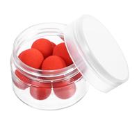 Bolas de Pesca Flotantes Olor a Fresa Roja PVA 14 MM | Carpas y Peces Grandes, Tacto Flexible, Color Brillante, Cebo Artificial Aromático