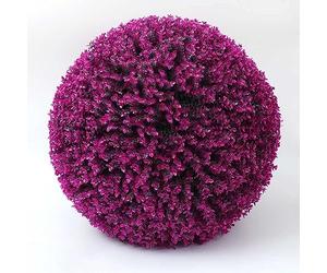 Bolas de plantas artificiales, bolas de césped artificiales decorativas, bolas de boj de plástico coloridas para boda, decoración interior y exterior (45 cm),
