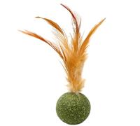 Bolas De Plumas De Hierba Gatera-Bolas De Gato Mágico Comestible, Bocadillo De Gato De Lick Safe Juguete | Bola De Trato De Masticación Saludable para Felinos, Juguete De Interactivo con D