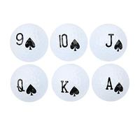 Bolas de práctica de Golf: Goma y Resina sintética de Doble Capa, Estabilidad de Vuelo Mejorada con 336 diseño de túneles de Viento, Ideal para Poner Entrenamiento y Todos los