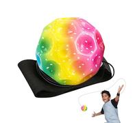 Bolas de rebote con correa, bola de retorno a la muñeca | Bola de rebote de muñeca en una cuerda | Bola de muñeca deportiva Divertido juguete para un solo jugador, juguete de ejercicio,