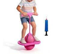 Bolas de rebote para niños,Juguetes de primavera y equilibrio con asa - Bola de lúpulo para niños | Adecuado para adultos, niños, yoga, interior, al aire libre, guardería, jardín de infantes, th