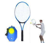 Bolas de rebotes de práctica de tenis, rebote del entrenador de tenis | Rebounder de práctica en solitario deportivo con cuerda | Kit de ejercicio de entrenamiento de tenis al aire libre con una larga