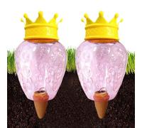 Bolas De Riego Para Plantas | 2X Bombillas De Agua Para Plantas De Interior | Herramientas De Jardinería Para Vacaciones En Invernadero Terraza Césped Flores En Maceta Y Plantas De