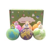 Bolas de sal de ducha - Bombas de baño de burbujas gaseosas con juguetes ocultos - Gadgets de baño-refrescantes | para niños Niños Niñas Piscina infantil Playa Parque acuático Hogar Viajes Baño Tiempo