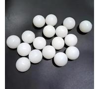 Bolas de silicona sólida blanca 2-20 mm, esferas elásticas duraderas para sellos, válvulas, bombas y aplicaciones industriales(50pcs,16mm)