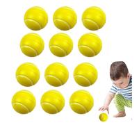 Bolas De Tenis De Espuma - Equipo De Entrenamiento Ligero De 12 Piezas, Juego De Pelotas De Entrenamiento Suave | Elasticidad De Higgh Touncy Sport Toy, Equipo De Tenis Para Principiantes Para