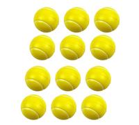 Bolas De Tenis De Espuma Para Principiantes - Núcleo Flexible, Textura Elástica | Impactos Suave, Velocidad Lenta, Pelotas De Tenis Ligeras Y No Abrasivas Para Ejercicios De Aprendizaje Y