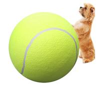 Bolas de tenis para el suelo de juego de mascotas - Pelota gigante para perros grandes, accesorio para pagar al aire libre | Juguetes de goma inflables Jumbo, Equipo de ejercicio para mascotas