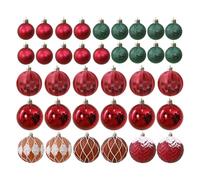 Bolas Decorativas para árbol de Navidad | Decorativos Colgantes para | Decoraciones irrompibles para árbol de Navidad | para Interior y Exterior, alféizares de Ventanas, Patios, Jardines