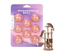 Bolas desodorizadoras para mascotas, 1,14 pulgadas | Natural Long-Lasting Scented, Odor Absorbers Smell Control Balls for Closet Wardrobe Carpets Furniture Bathroom Bedroom Kitchen