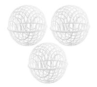 Bolas Exteriores Para Gallinas - Esférica Móvil Gallinero, Globo Portátil De Pollo De 3 Piezas | Suministros Dee Hábitat Paara Aves Dee Corral | Para Alojamiento Ejercicio Corral Granja Protección