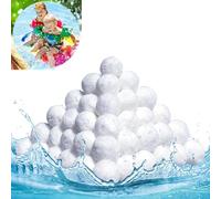 Bolas Filtro Piscina,Bolas Depuradora Piscina,Bolas del Filtro de Arena del Cuarzo 300g Reutilizable Bolas Algodon Filtro de Piscina para Sistema de Filtro de Arena Piscina Bomba de Filtro