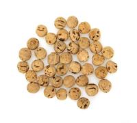 Bolas flotantes de corcho de inspiración europea de 10 mm para pescadores de carpas que requieren propiedades de material auténticas y un comportamiento equilibrado del aparejo