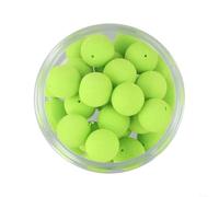 Bolas flotantes de EVA y cuentas boilie para pesca de carpas diseñadas para un éxito óptimo de pesca (8 mm, 30 piezas)
