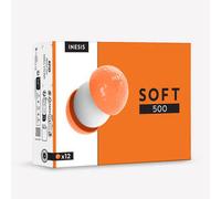 BOLAS GOLF x12 - INESIS SOFT 500 NARANJA Talla única