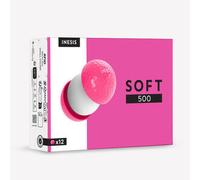 BOLAS GOLF x12 - INESIS SOFT 500 ROSA Talla única