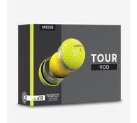 BOLAS GOLF x12 - INESIS TOUR 900 AMARILLO Talla única
