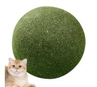 Bolas grandes de hierba gatera - Bola de menta para gatos de 10 cm, juguetes de hierba gatera natural y saludable que se lame, súper grandes, golosinas autoaliviantes para gatitos, interiores y