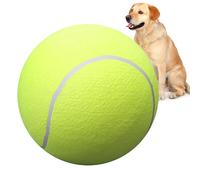 Bolas grandes para perros para mascotas: juguetes de pelota de tenis de gran tamaño, pelotas de entrenamiento duraderas, persecución al aire libre | Vibrant Pet Playground Essentials, el movimiento