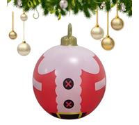 Bolas navideñas inflables, de árboles, 23 Pulgadas Impermeables de jardín Grande, Decoraciones Colgantes para césped Ramas de Aleros Salas de Estar Estudio de Dormitorio Patio de Fiesta a