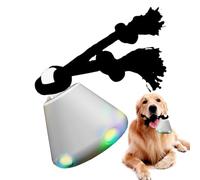 Bolas para perros, bola giratoria automática - Movimientos juguetes interactivos con sonido y luz para cachorros masticados pequeños perros mediumicos para el aburrimiento