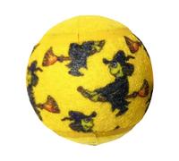 Bolas para perros para masticadores agresivos, pelotas de juguete para masticadores agresivos, bolas de masticación para cachorros con patrón de brujas, pelotas para masticar agresivos, juguetes para