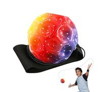 Bolas Rebote con Muñequera, Bola De Retorno De Muñeca,Pelota De Rebote Ajustable con Cuerda | Juguete Animoso Deportivo Elástico, Muñequera Deportiva, Ejercicio Divertido para Jugar En Solitario, M