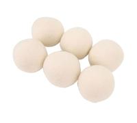 Bolas Secadoras de Lana, Secado Acelerado Elimina la Electricidad Estática, Bolas Suavizantes de Tela de Fieltro de Lana Reutilizables, para el Cuidado de la Ropa (7cm)