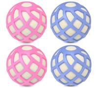 Bolas secadoras Zero Shed - Protector de silicona patentado, núcleo de lana natural, súper antienredos y ahorra tiempo de secado, reduce la estática y el ruido, suavizante natural de telas, XL 3