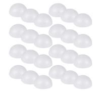 Bolas Semicirculares de Espuma para Niños 50 Piezas Blanco