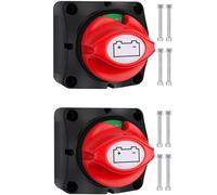 Bolatus - Interruptor de batería (2 unidades, 12 V, 24 V, 48 V, para conexiones M10, 200 A, para barcos, yates, caravanas, 5)