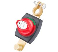 Bolatus Interruptor de separación de batería 12V-48V, batería de coche interruptor separador impermeable, interruptor principal de batería para coche camión motocicleta wohnmobile barco marino