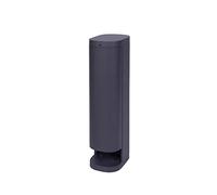BOLD 19486 Volo Toma de Corriente Inteligente para jardín en el Exterior (Columna de enchufes) Antracita (2X Schuko | Smart Home (iOS & Android) | WLAN | 3680 Watt | Fácil instalación)