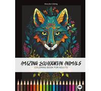 Bold and Easy Adult Coloring Book: Animals of Ecuador | Libros para Colorear Adultos: Simple and Relaxing Monochrome Coloring Book for Seniors and Beginners with Cute Animals and Large Designs