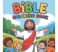 Bold and Easy Bible: Simple Large Christian Scripture Stories, Sunday School Lessons, Faith, Jesus, Religious Learning, Spiritual Growth, Relaxation, Creative Fun Coloring Book For Kid Ages 4-8