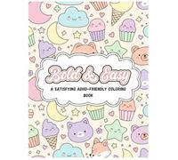 Bold and Easy Coloring Book for ADHD: Simple and Satisfying Big Designs: Dopamine Doodles for Adults, Teens, and Kids - Thick Lines and Large Shapes for Relaxation and Stress Relief (8.5 x 11 Edition)