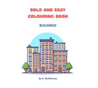 Bold and Easy Colouring Book - Buildings