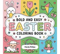 Bold and Easy Easter Coloring Book
