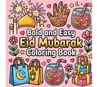 Bold and Easy Eid Mubarak Coloring Book