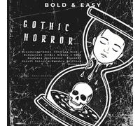 Bold and Easy Gothic Horror: A Monochrome Adult Coloring Book | Minimalist Dark Academia Aesthetic, Sinister Occult Relics & Macabre Halftone Dotwork