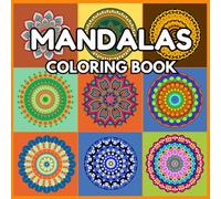 Bold and Easy Mandala Coloring Book for Adults: Large Print Designs for Relaxation and Stress Relief: Simple Mandala Patterns for Mindfulness, Anxiety ... Designs for Beginners and Seniors