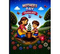 Bold and Easy Mother's Day Coloring Book: Simple Designs with Thick Lines for Relaxation and Seniors (Nadella Coloring Series)