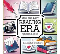 Bold and Easy Reading Era Coloring Book: 50 Designs for Everyone